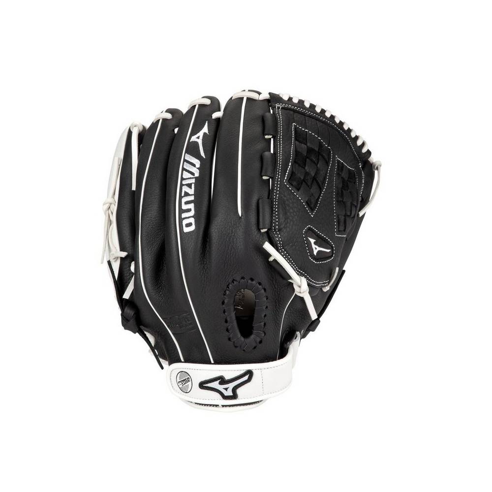 Damske Rukavice Mizuno Franchise Series Fastpitch 12.5" Softball Čierne Vypredaj NTAO91653